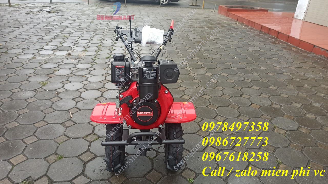 Máy xới đất chạy dầu Kamastsu KM950S, bản pro max mới nhất tại Sencomart 2023