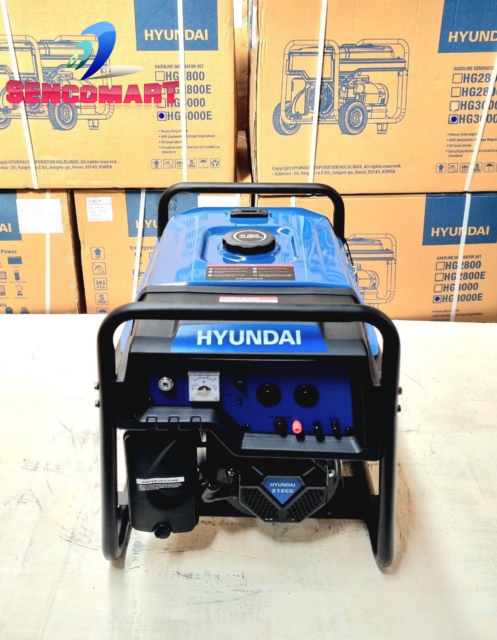 Máy Phát Điện Hyundai HG3000 Chính Hãng