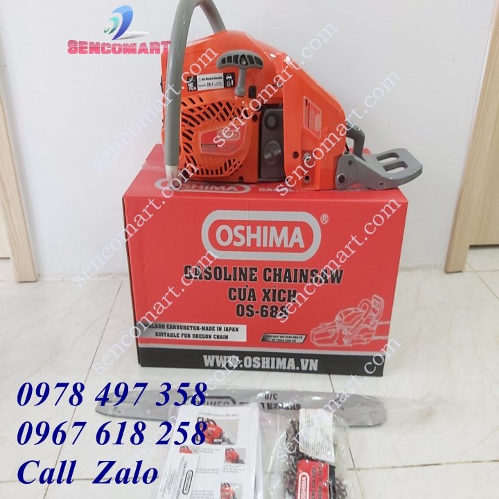 Máy Cưa Xích Oshima 688- Máy cưa gỗ chạy xăng oshima 688