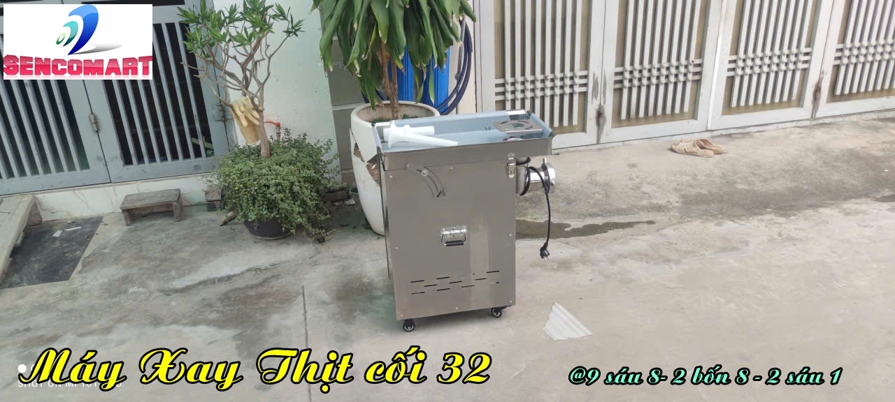 Máy xay thịt đa năng 2,2 kw cối đùn 400kg/h