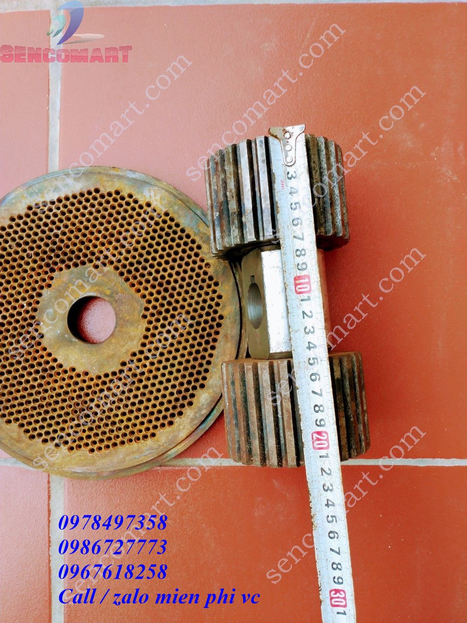 Phụ kiện ép cám viên S250 Sàng + bộ lô tại xưởng