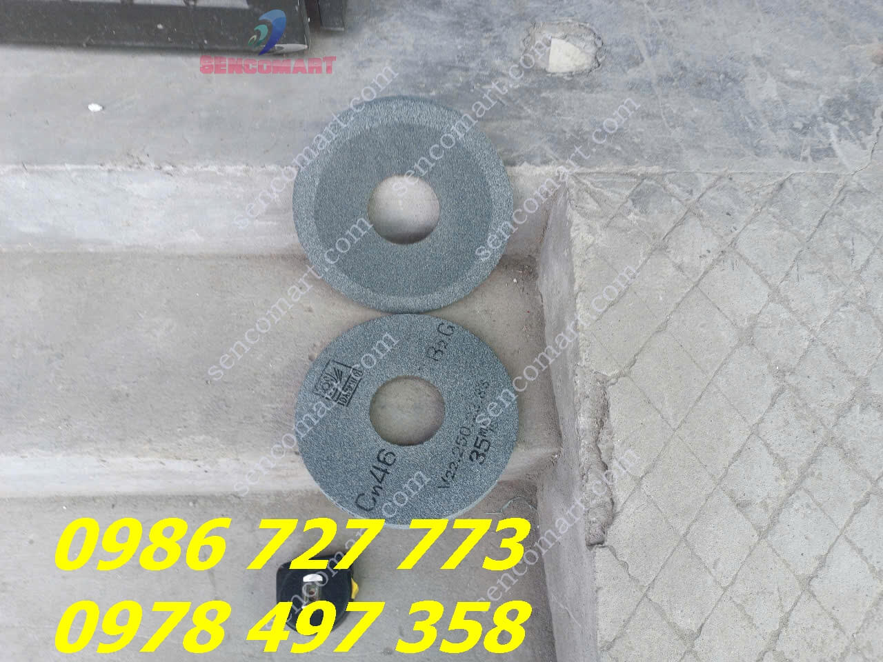 CẶP ĐÁ 25CM LẮP MÁY XAY BỘT NƯỚC- ĐÁ MÁY XAY BỘT NƯỚC 25CM