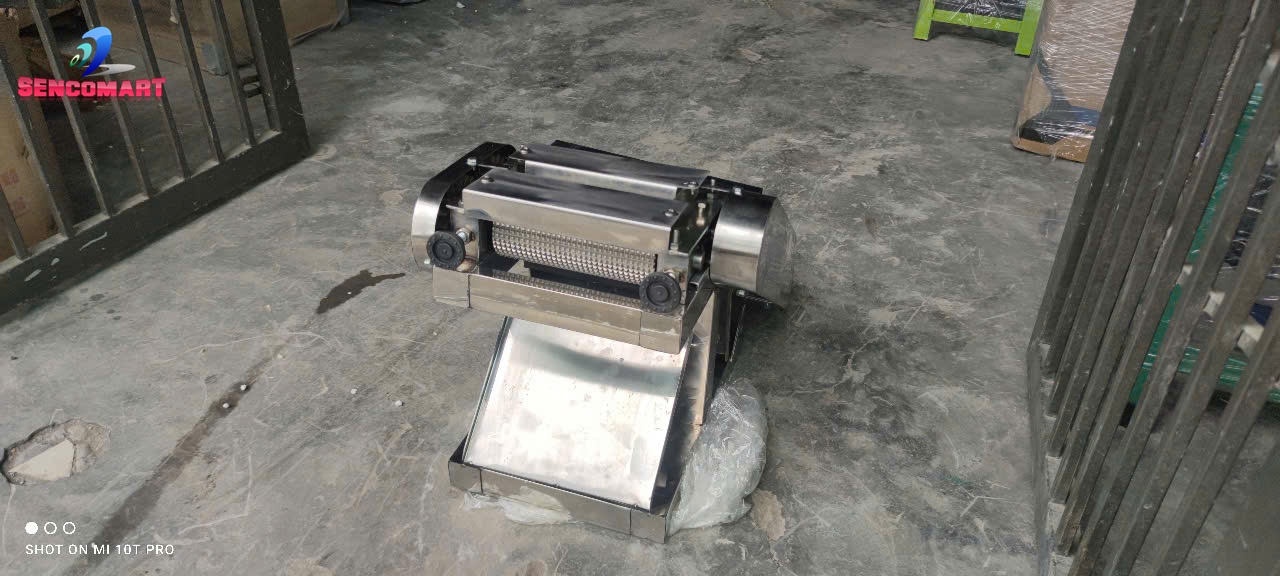 Máy Cán Thịt, Dầm Thịt Tươi Lô Gai Loại Mới Bảo Vệ Cửa Vào, Mô Tơ