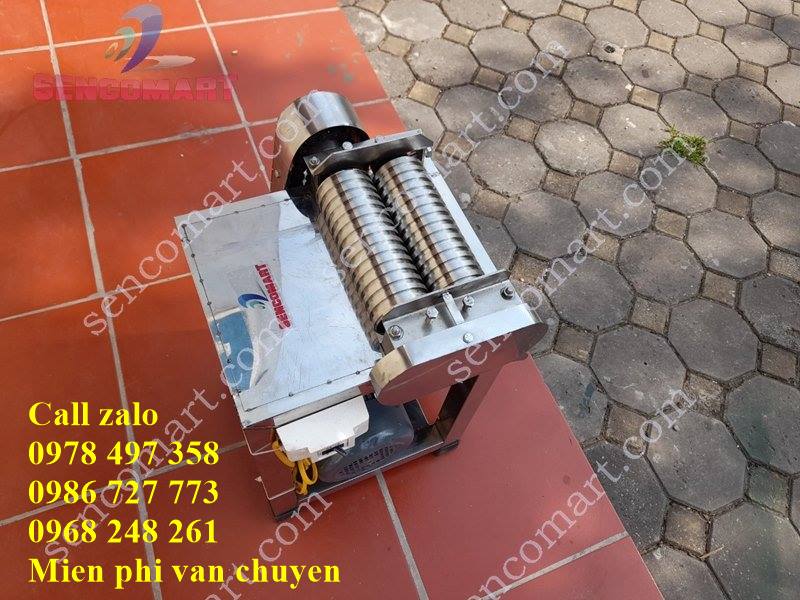Máy cắt bánh tráng cuốn lô 17cm full inox