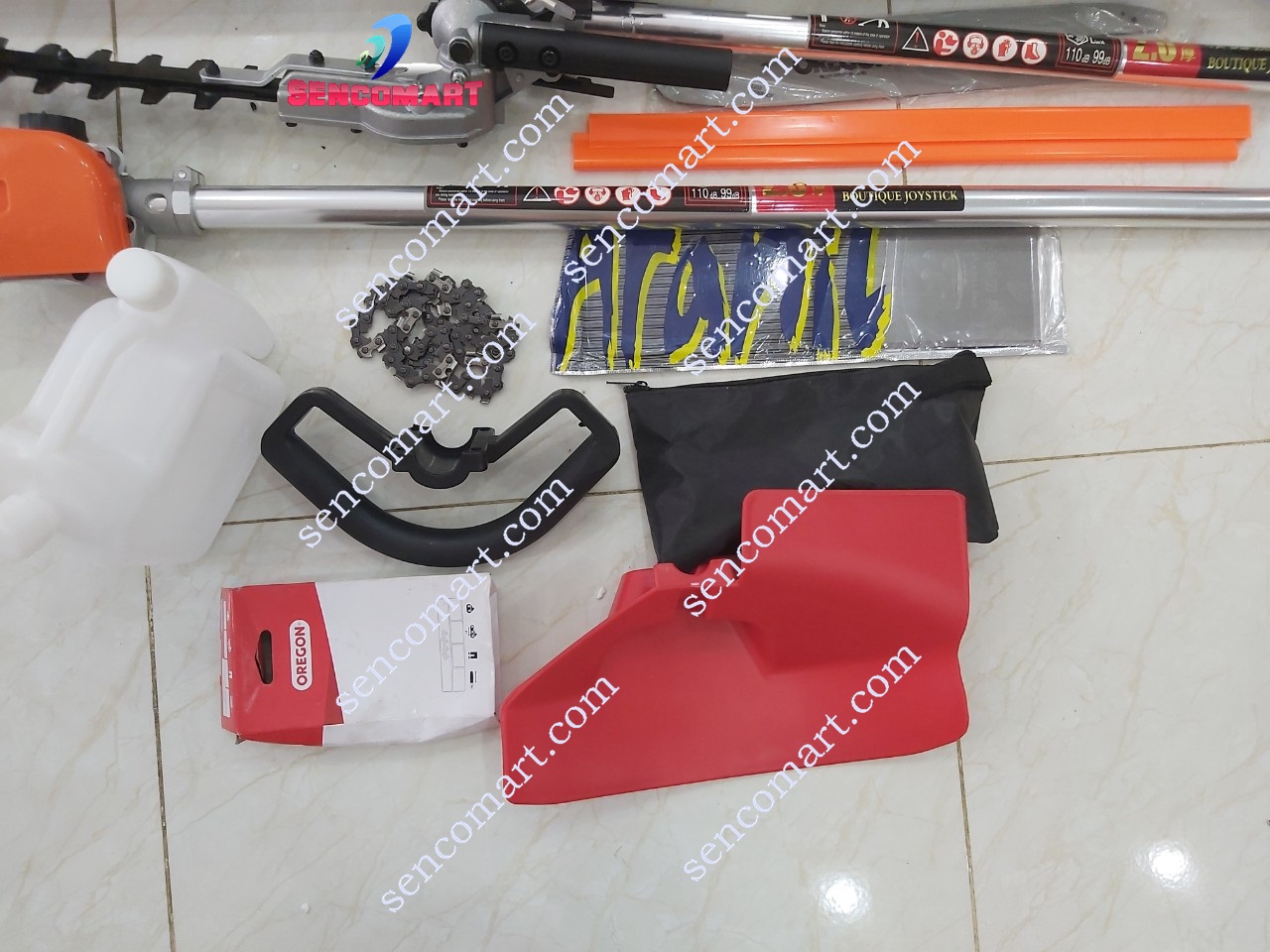 Máy cắt cành trên cao động cơ 2 thì Mitsubishi TB43, máy tỉa nhánh cây trên cao xăng pha nhớt 2 kỳ