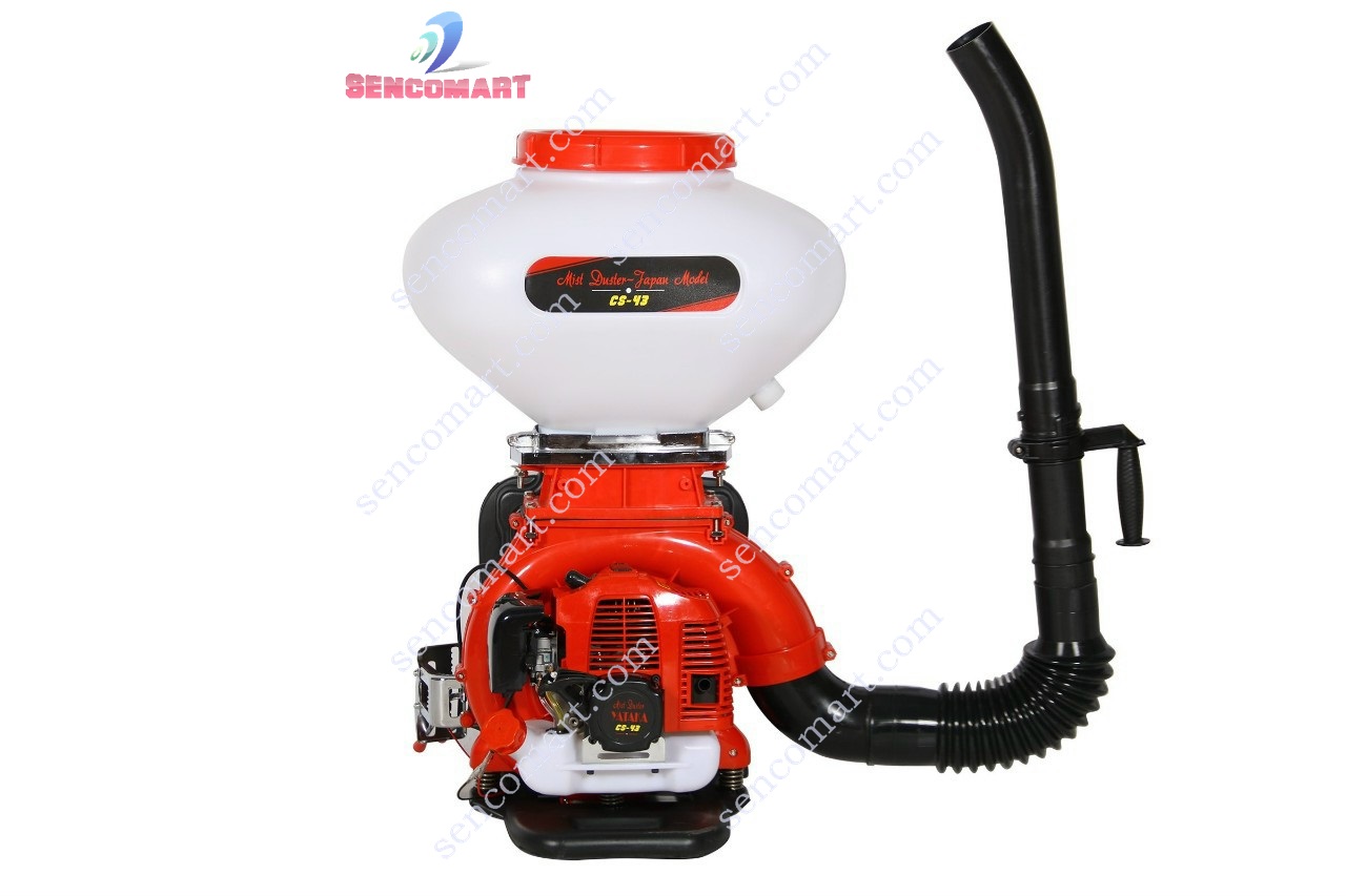 Máy xạ phân, phun vôi bột, phun khử trùng phòng dịch Yataka CS-43