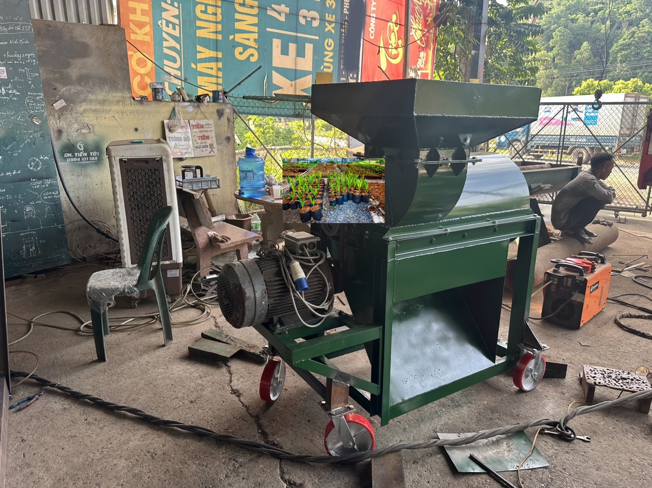 TOP MÁY BĂM XƠ DỪA QUẢ DỪA TỐT NHẤT VIỆT NAM