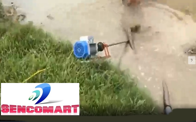 Máy bơm hút bùn cát chất thải biogas, Máy hút bùn ao HB-22SC