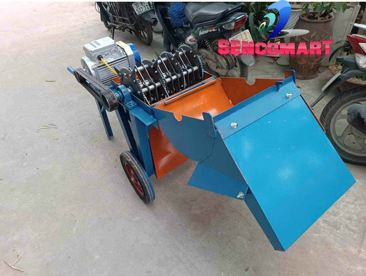 Đập Hộp Máy Nghiền Đất "Quái Thú" 16 Dao Chém, 42 Búa