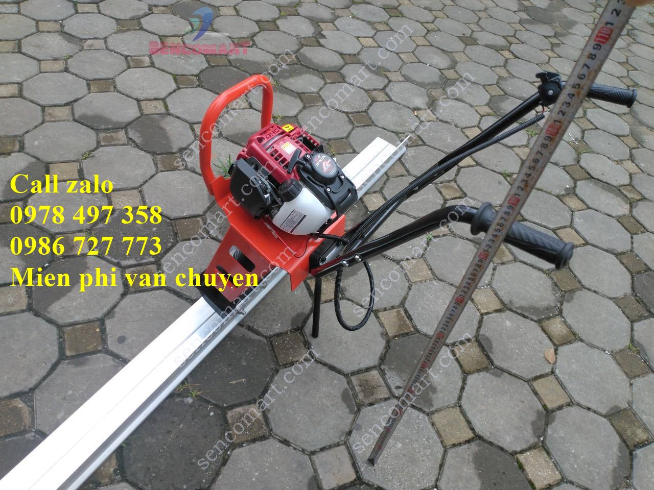 Máy đầm thước gạt bê tông (chưa thước)