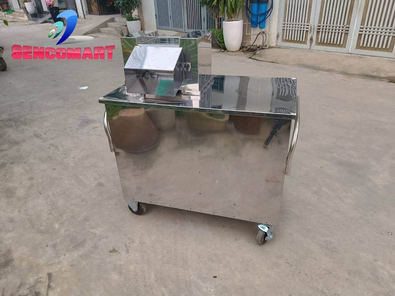 Máy Ép Mía Mini 2 Cây Động Cơ Nhật 800W - Ép 1 Lần Kiệt Bã