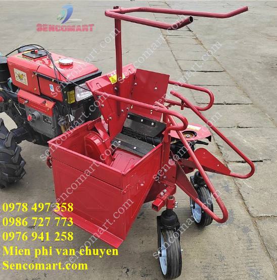Máy gặt bắp, thu hoạch bắp cực nhanh tại Sencomart