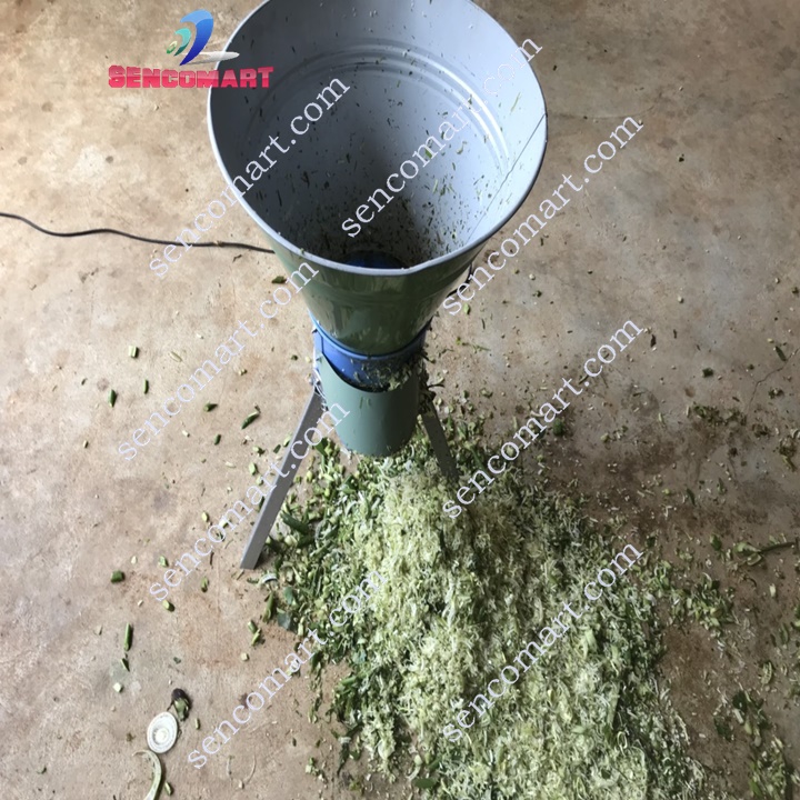 Máy băm xay lục bình, rau muống , rau lang cho gà vịt