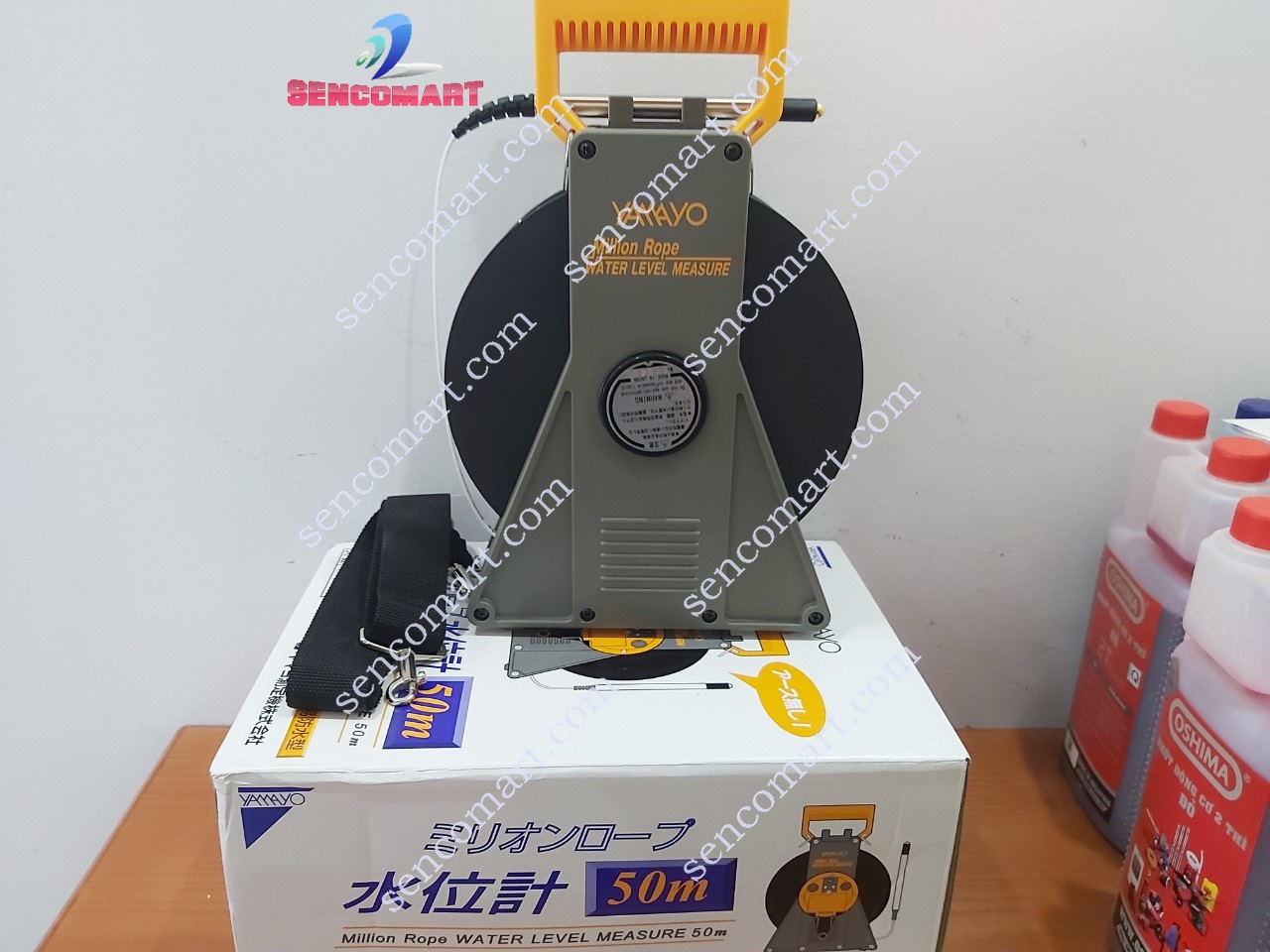 Thước đo mực nước ngầm Yamayo RWL100 Xuất xứ Nhật Bản- Máy đo mực nước giếng 100M