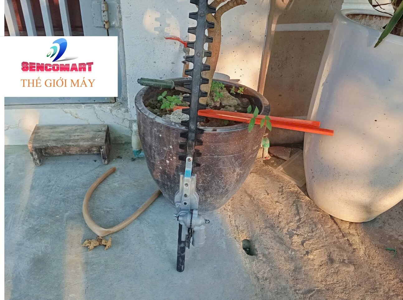 Đầu tỉa cành trên cao lắp máy cắt cỏ loại 26mm/28mm