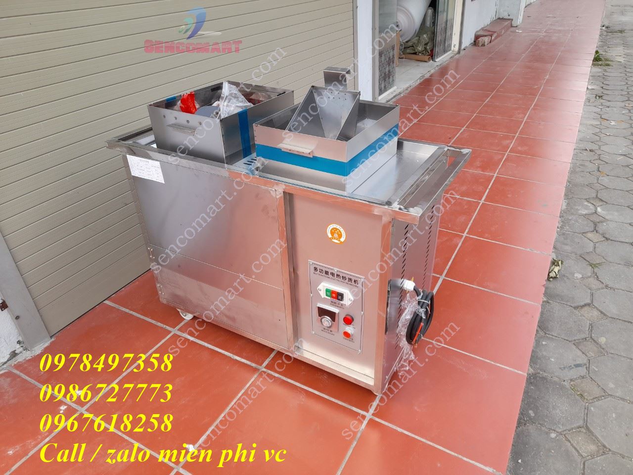 Máy rang các loại hạt chạy điện, máy rang ngũ cốc R- SC - 25E