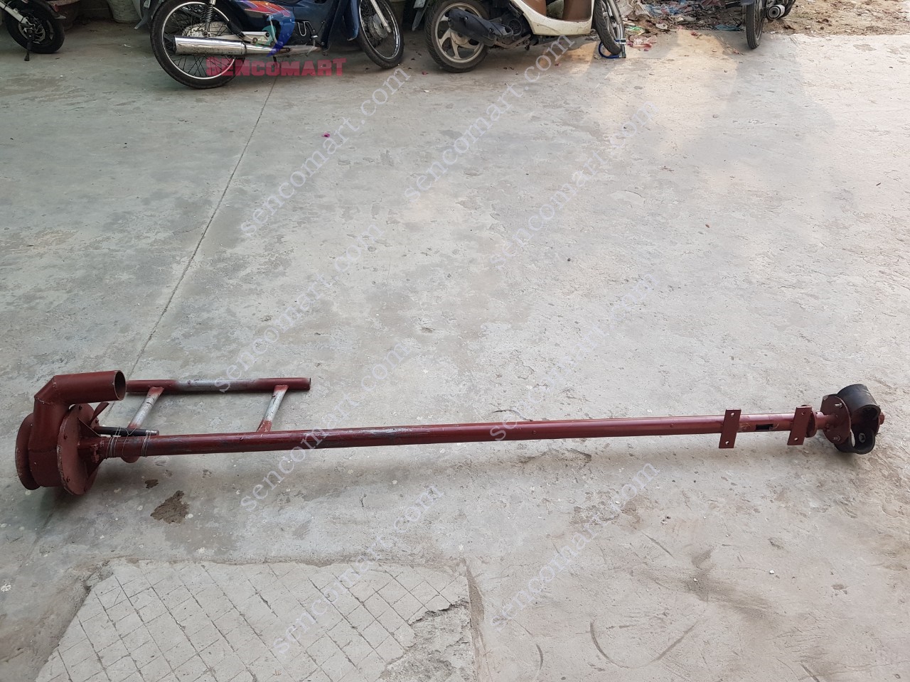 Máy hút bùn chịu lực điện 3 pha dài 2m5