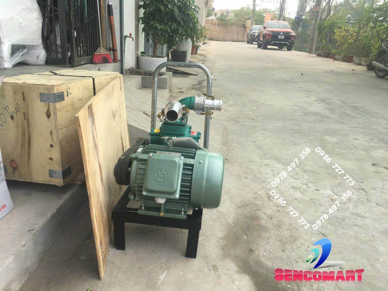 Máy hút cát chống tắc động cơ điện 1pha Viet Hung