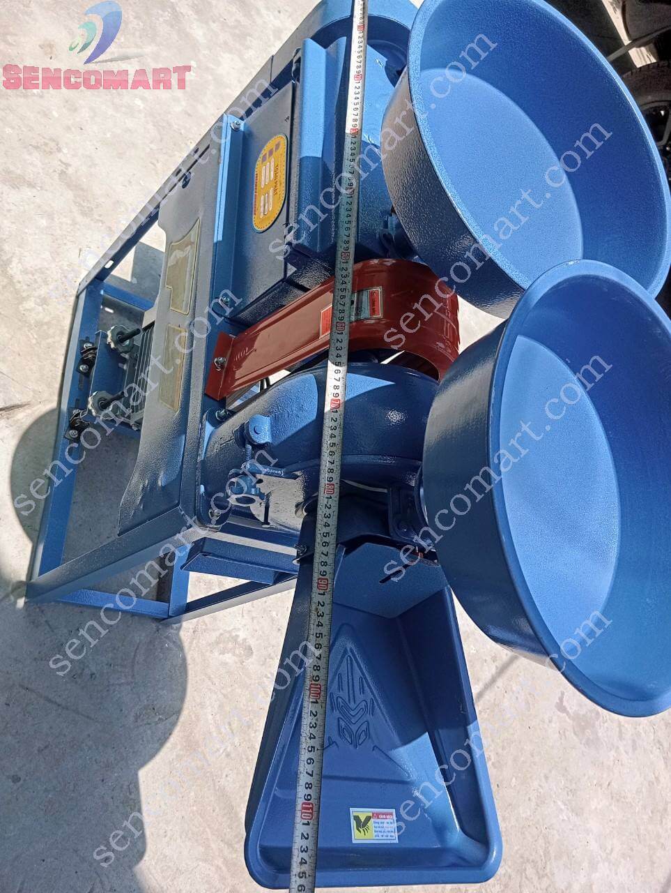 Máy xát gạo mini vừa xát vừa nghiền giá rẻ, TF1180