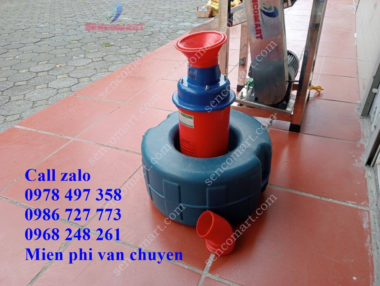 Máy phun mưa sục khí tạo oxi cho tôm cá 1,1kw