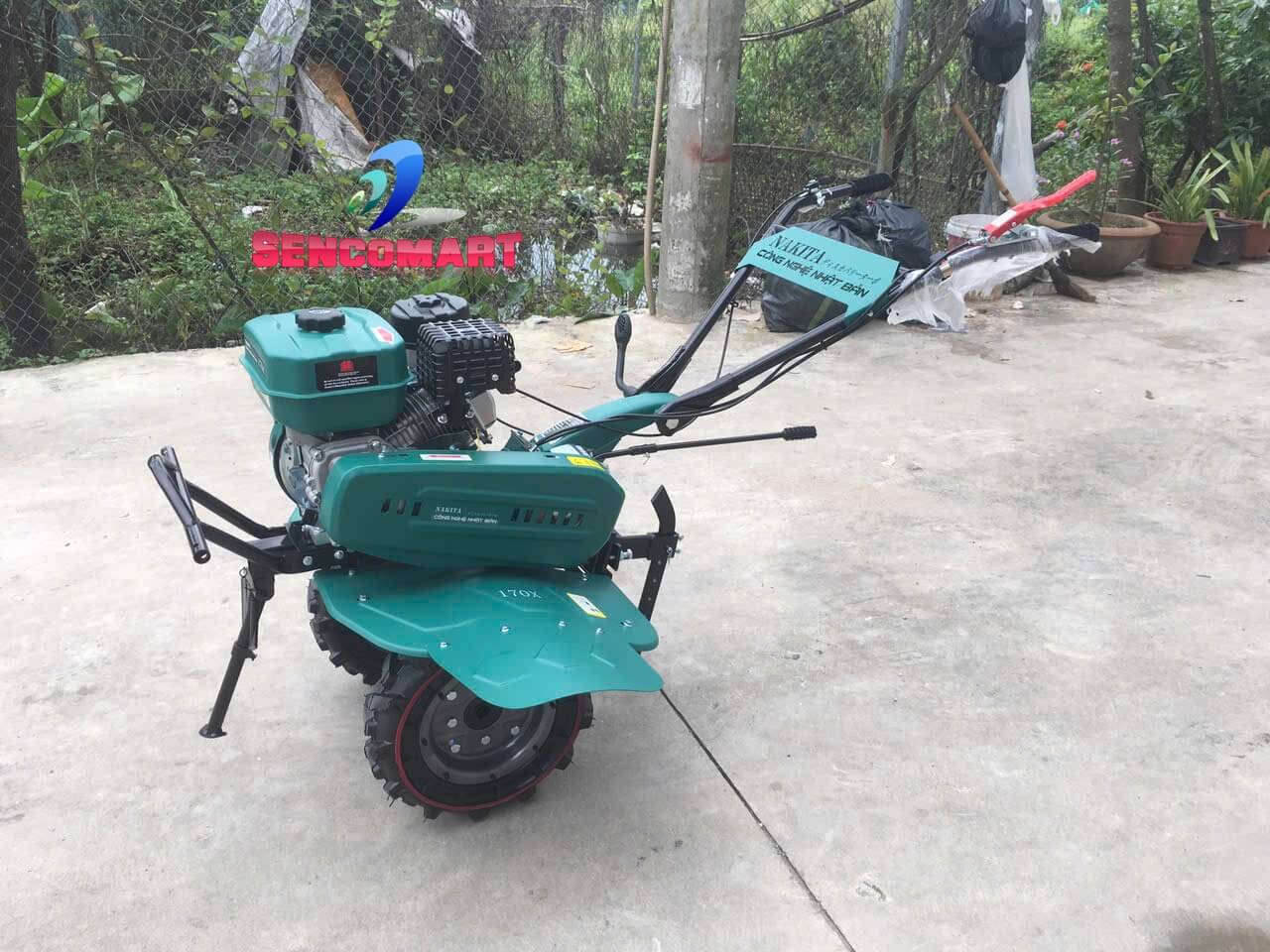 MÁY CÀY XỚI ĐẤT CHẠY XĂNG NAKITA 170X CHUYÊN ĐẤT CỨNG