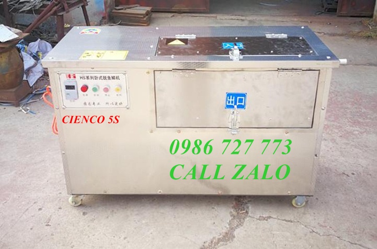 Máy đánh vảy cá điện tử 15kg 1 mẻ SC500