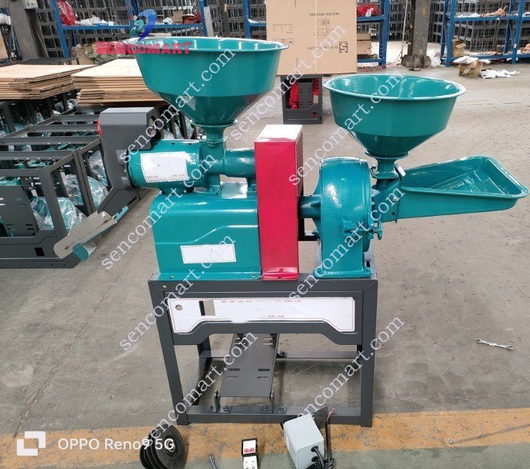 Máy Xát Gạo 2 Chức Năng Phiên Bản Mới 2023