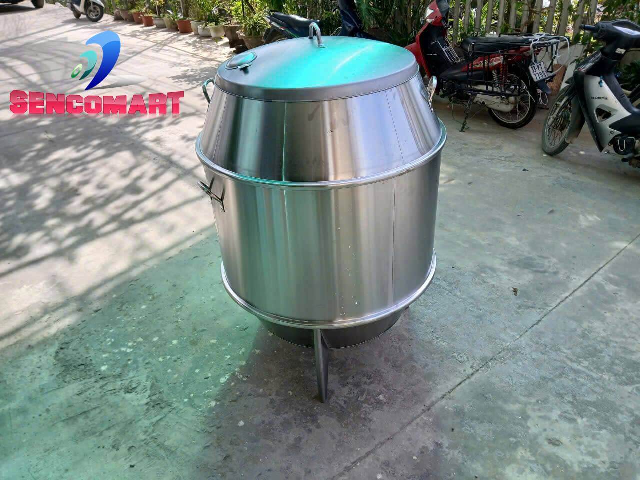 Lu Nướng Than Đường Kính 60–90cm – Lu Nướng Gà, Thịt, Hải Sản