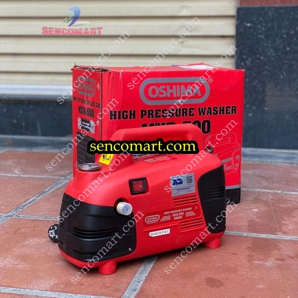 Máy xịt rửa Oshima 500 MXR-500 2.5kW đỏ