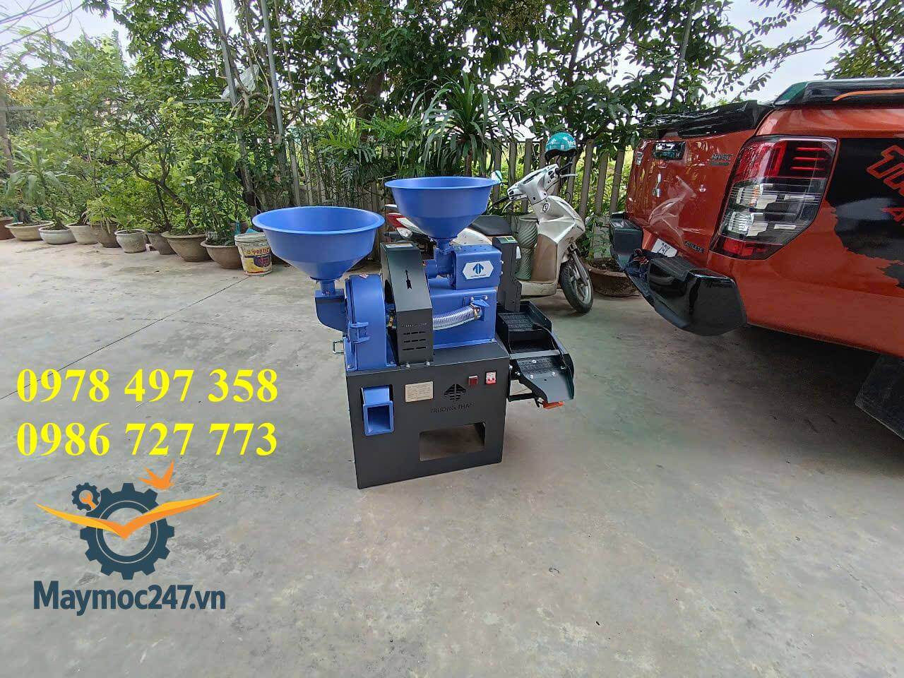 Máy xay lúa tại nhà