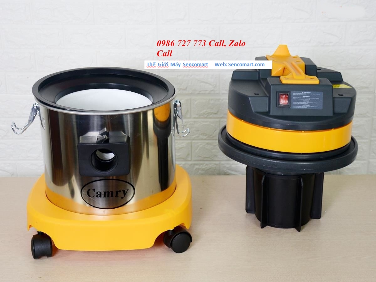 Máy hút bụi công nghiệp hút nước hút khô Camry BF-570 Dung tích bình 15L