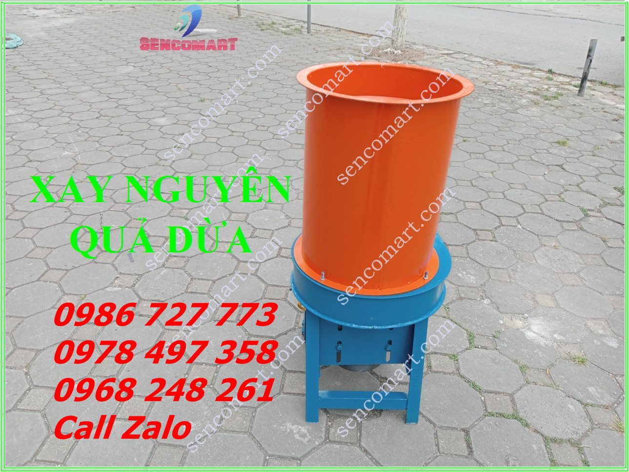 Máy Xay Mụn Dừa Mẫu Mới 2023 ( Chưa bao gồm động cơ)